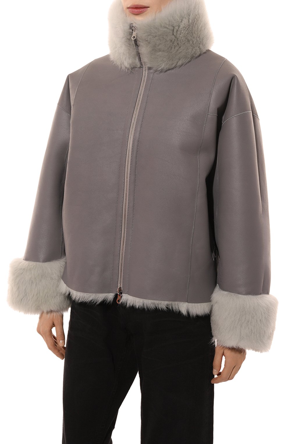 Двусторонняя дубленка ANDREA YA'AQOV, арт. 24WSHE71, фото 6