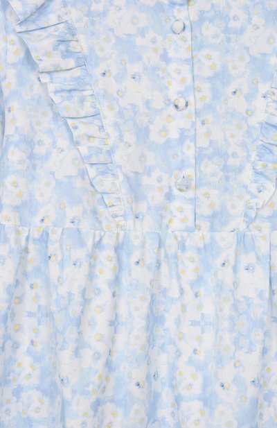 Хлопковое платье PHILOSOPHY DI LORENZO SERAFINI KIDS, арт. I1E910NP/5617/4-10, фото 3