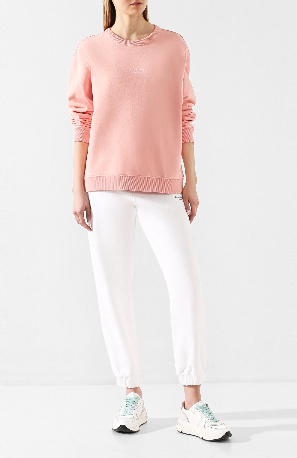 Хлопковые джоггеры ACNE STUDIOS, арт. AK0239/W, фото 2