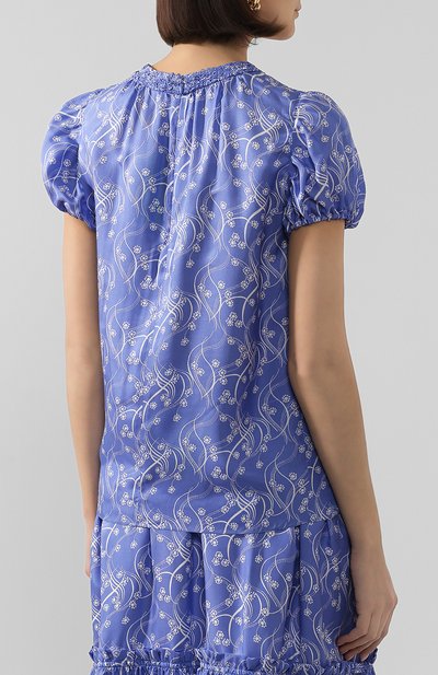 Топ из смеси вискозы и шелка KENZO, арт. FA52T0174521, фото 4