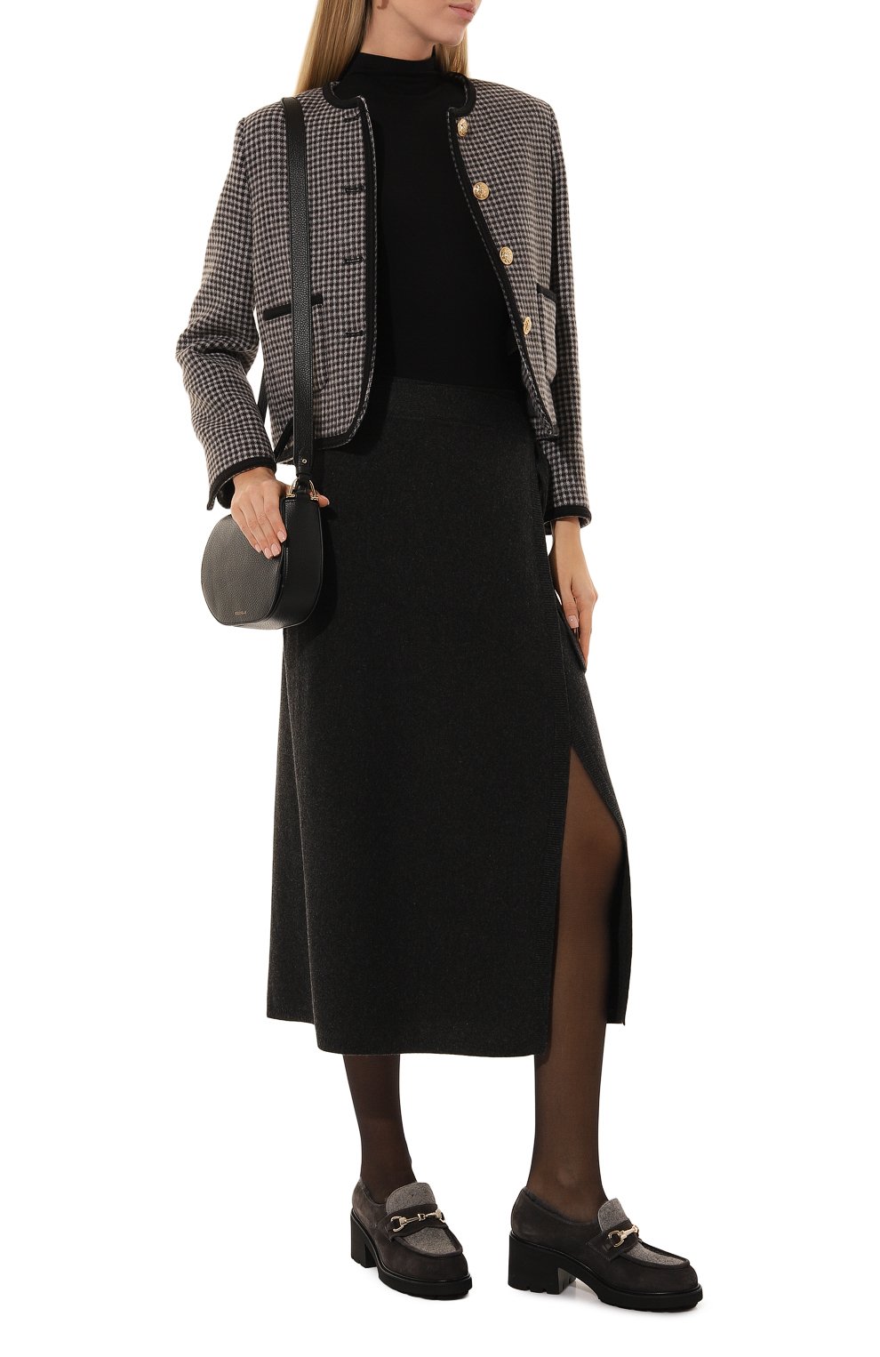 Юбка из шерсти и вискозы GRAN SASSO, арт. 57244/12848, фото 2