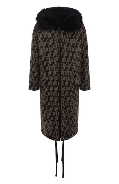 Шерстяная парка FENDI, арт. FF8581 A5HD, фото 1