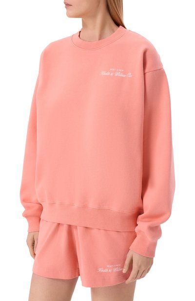 Хлопковый свитшот SPORTY AND RICH, арт. ST098712234PI22, фото 3