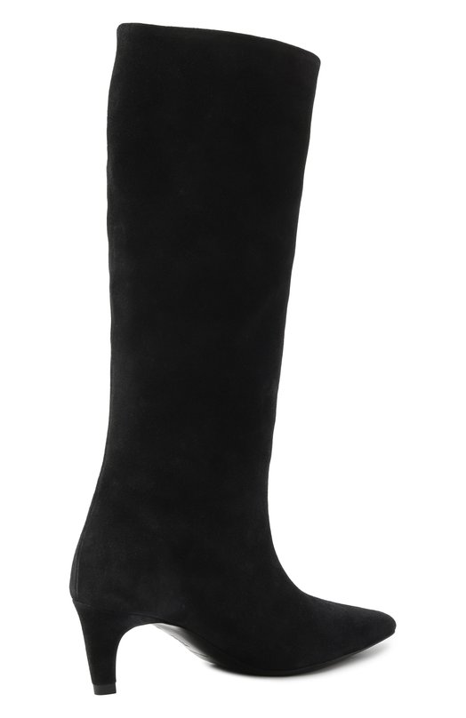 Замшевые сапоги Cave Jude CAVE KNEE B00T SUEDE Чёрный  CAVE KNEE B00T SUEDE Фото 5