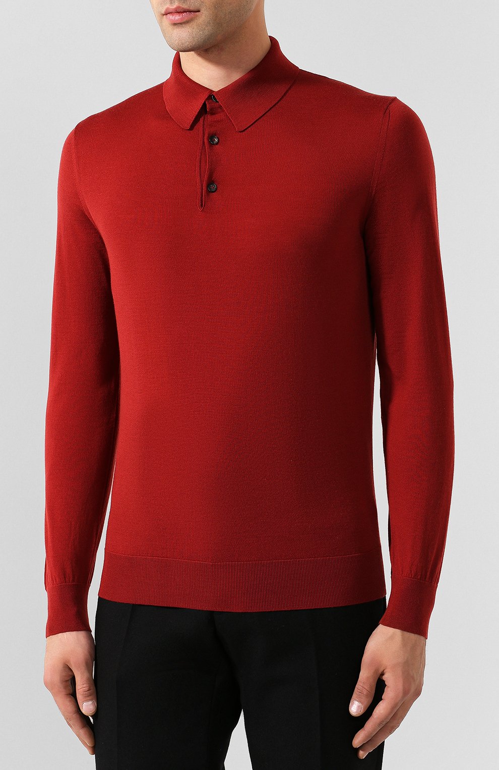 Шерстяное поло ZEGNA, арт. UTM00/132, фото 3