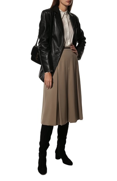 Замшевые ботфорты scarlet AGL, арт. D140606PKFERGU0000, фото 2