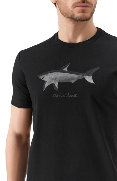 Хлопковая футболка PAUL&SHARK, арт. 25411071/M, фото 5