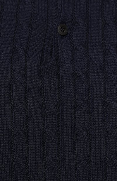 Поло из хлопка и кашемира CORNELIANI, арт. 93M577-9325162, фото 5