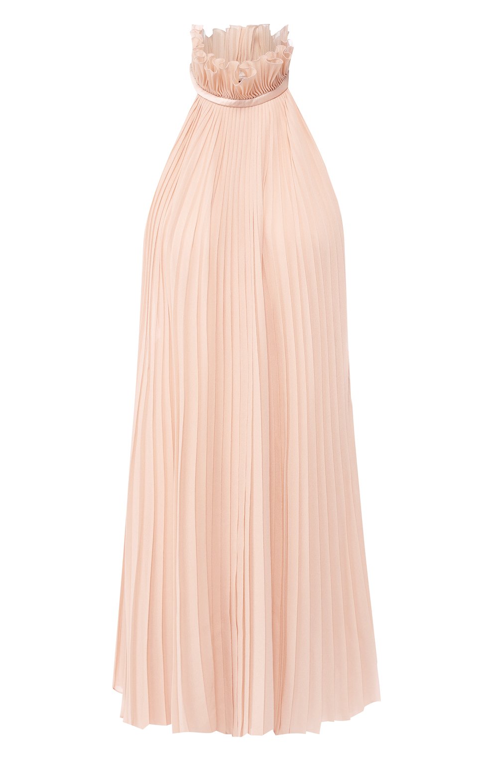 Шелковое платье GIVENCHY светло-розового цвета по цене 284000 руб., арт. BW20PW10R4, фото 1 Шелковое платье GIVENCHY, арт. BW20PW10R4, фото 1
