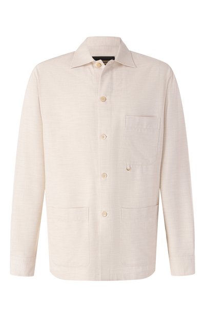 Мужская рубашка из хлопка и шерсти STEFANO RICCI, арт. SP007776/CTW02S