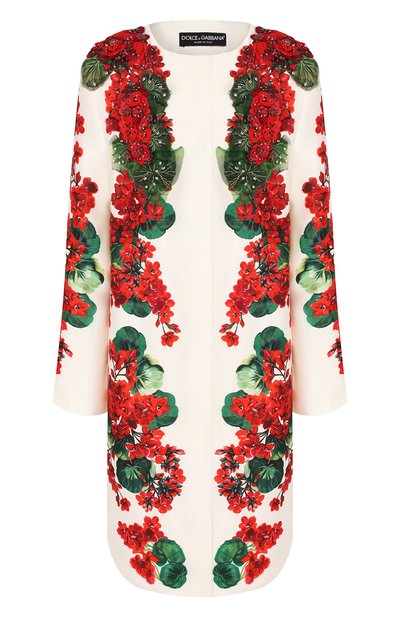 Шелковое пальто DOLCE & GABBANA, арт. F0W97Z/GDM77, фото 1