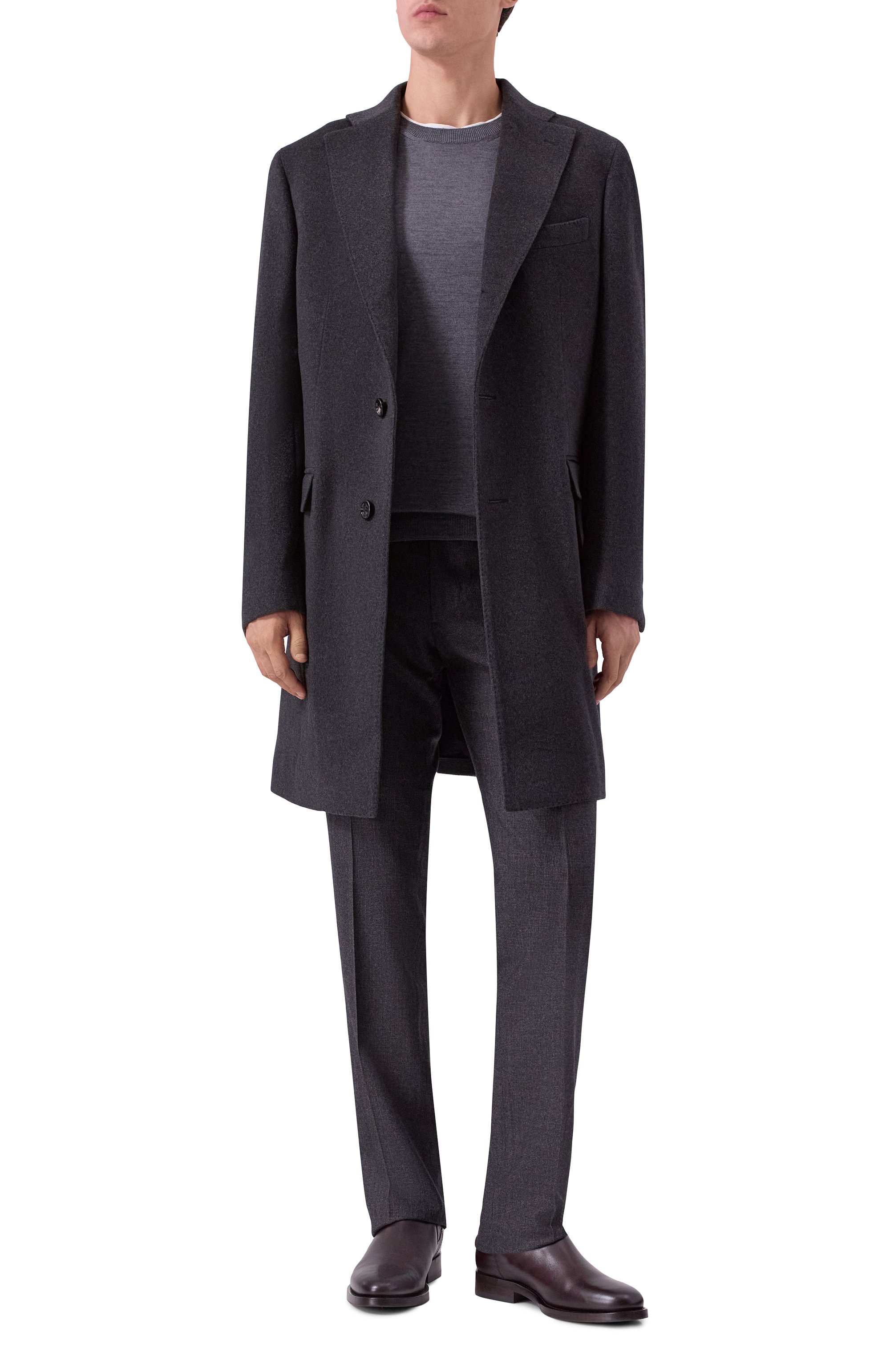 Кашемировое пальто ANDREA CAMPAGNA, арт. M0D MILAN0/ZEUS, фото 2