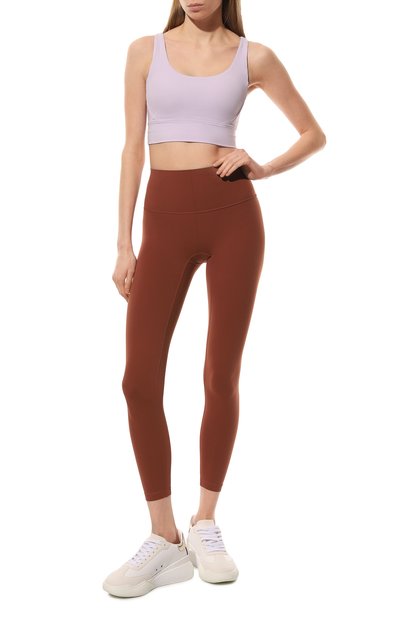 Легинсы DAILY REMINDER коричневого цвета по цене 10190 руб., арт. L002-BR, фото 2 Легинсы DAILY REMINDER, арт. L002-BR, фото 2