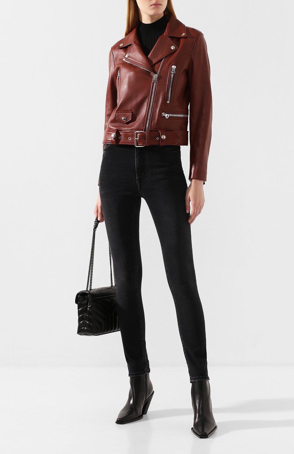 Кожаная куртка ACNE STUDIOS, арт. 1AZ166, фото 2