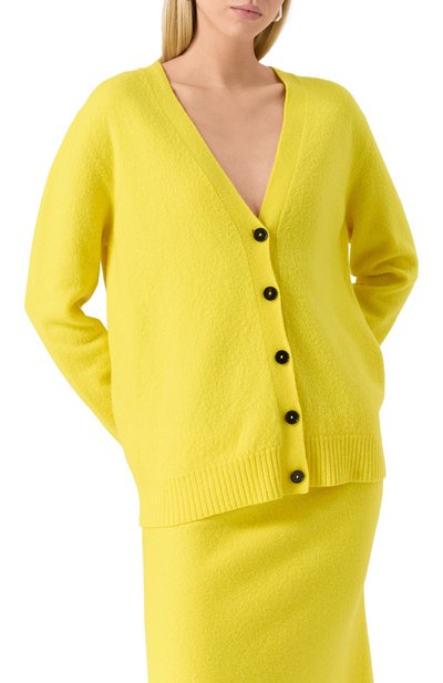 Шерстяной кардиган JIL SANDER, арт. J01HP0002/J14603, фото 3