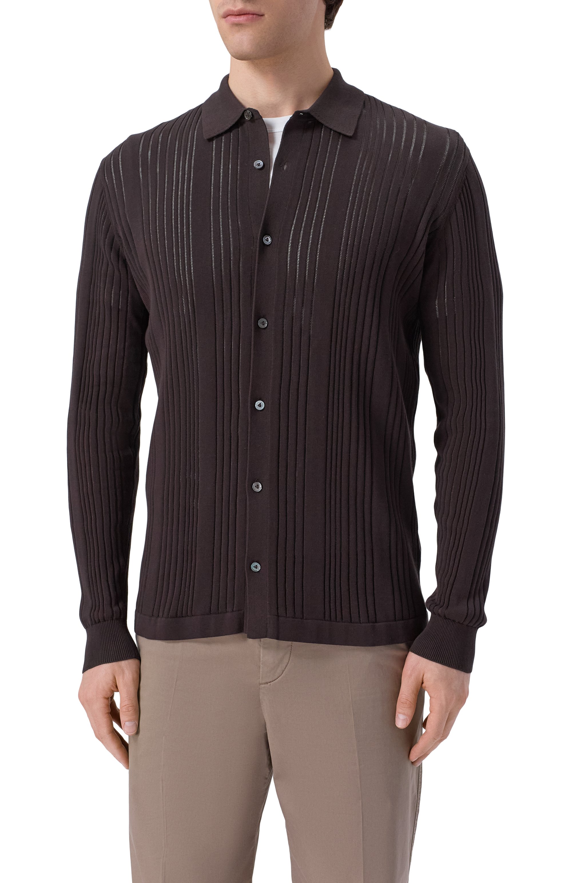 Хлопковая ру башка VAN LAACK, арт. VL-SAFIN0-XX/S00382, фото 3