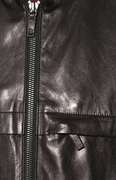 Кожаный бомбер с внутренней отделкой из норки BERLUTI, арт. R15LBL43-001, фото 5