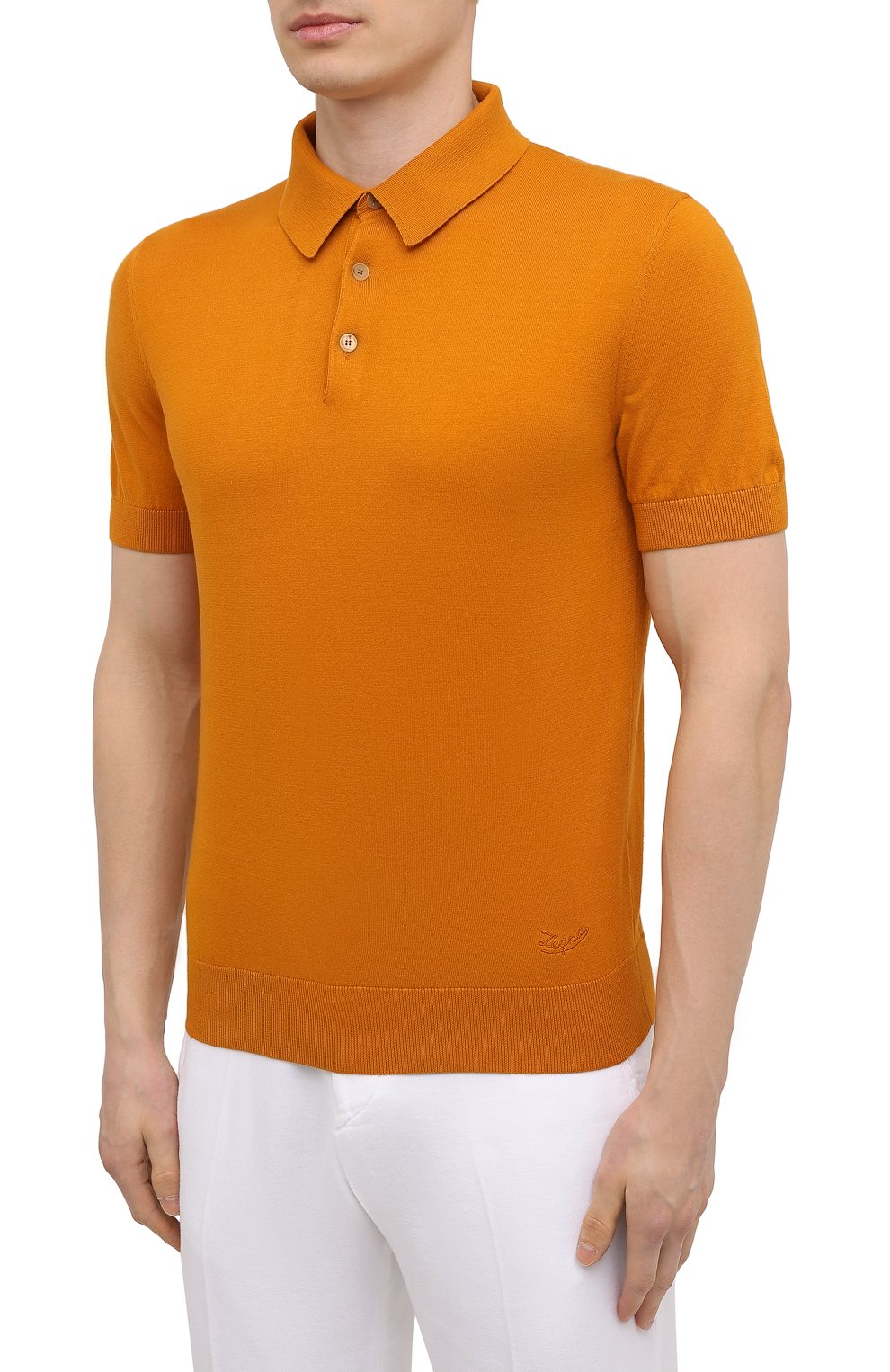 Хлопковое поло ZEGNA, арт. UUC90/C32, фото 3
