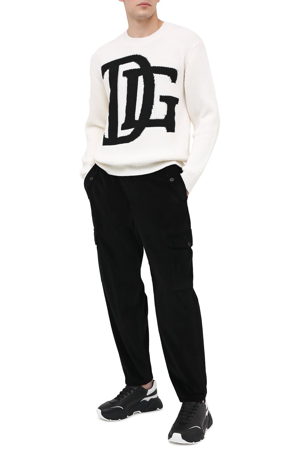 Шерстяной свитер DOLCE & GABBANA, арт. GXB34T/JAVXB, фото 2