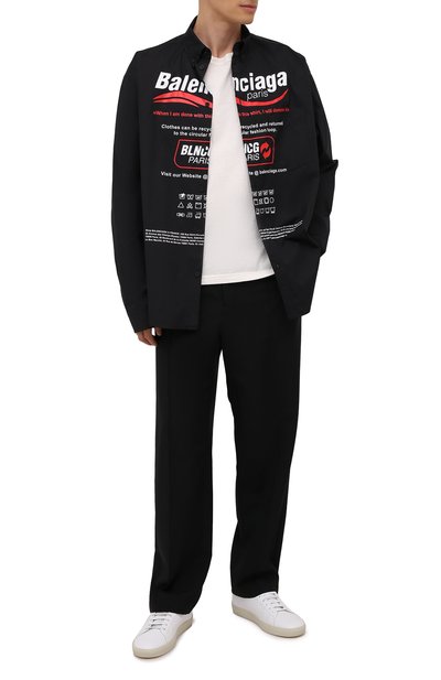 Хлопковая рубашка BALENCIAGA, арт. 664626/TEM16, фото 2