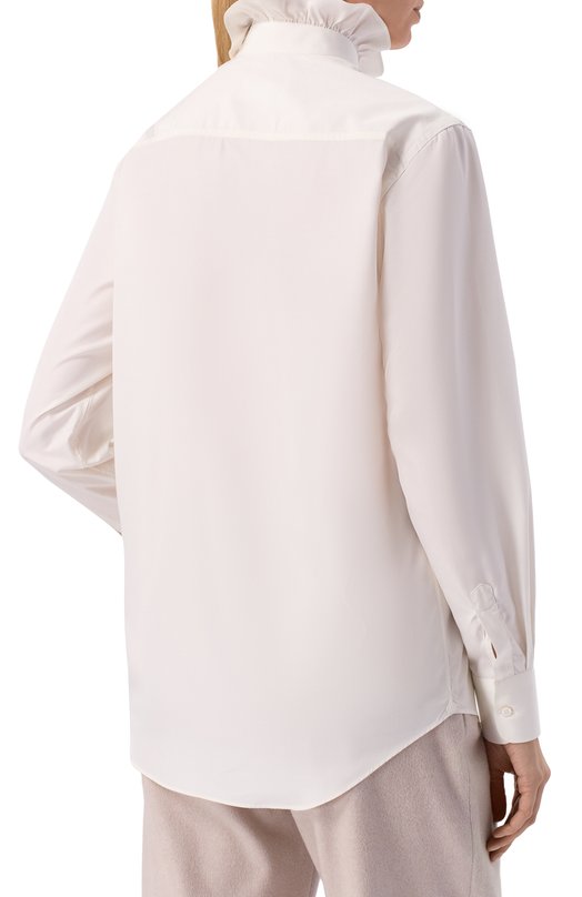 Шелковая блузка MVST M25.1PW.B006/1362 Белый  M25.1PW.B006/1362 Фото 4