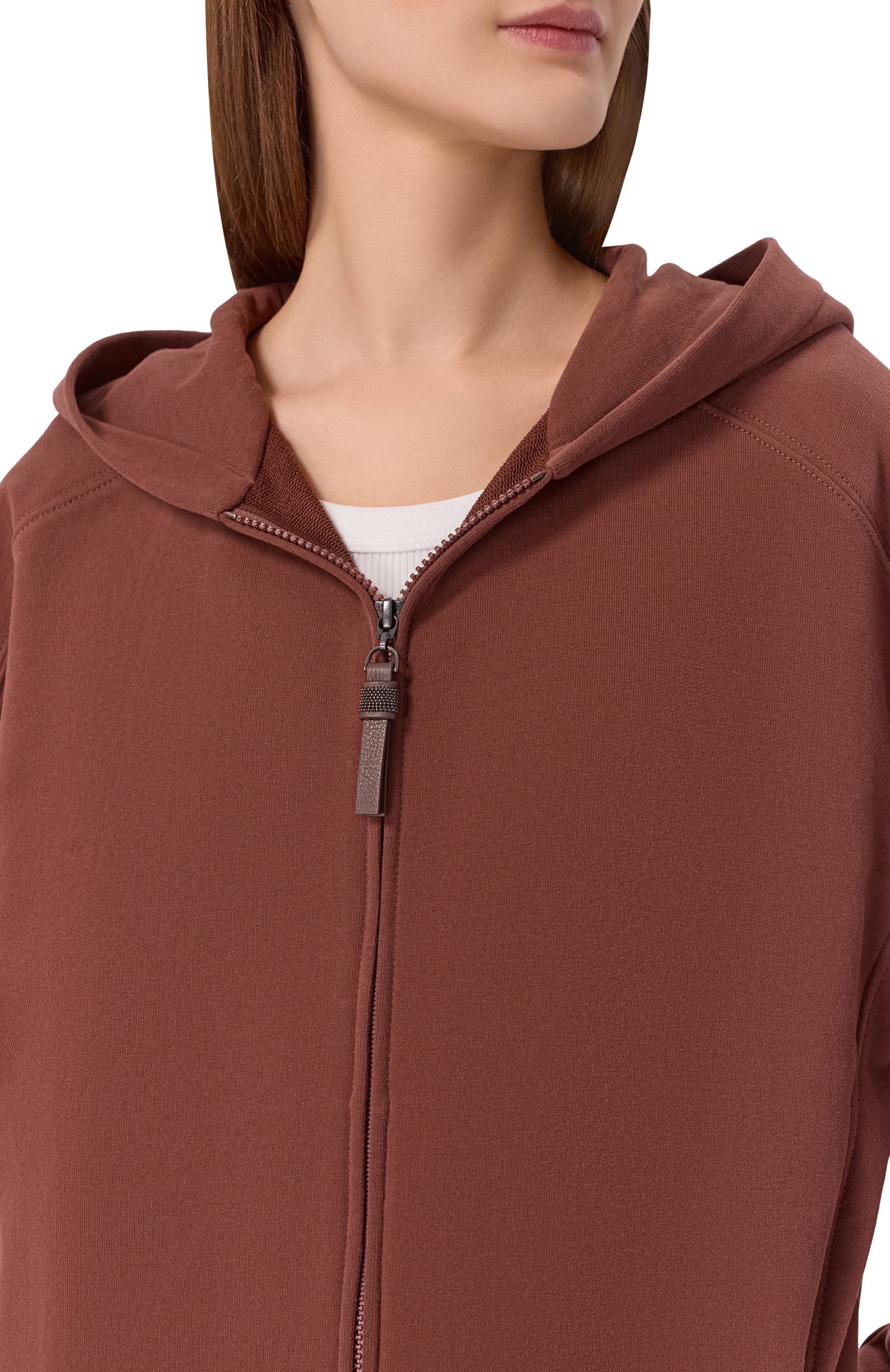 Хлопковая толстовка BRUNELLO CUCINELLI, арт. MN05NHF406, фото 5