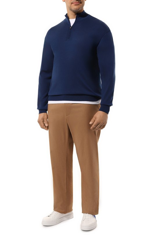 Шерстяной джемпер Paul&Shark C0P1049 Синий  C0P1049 Фото 2