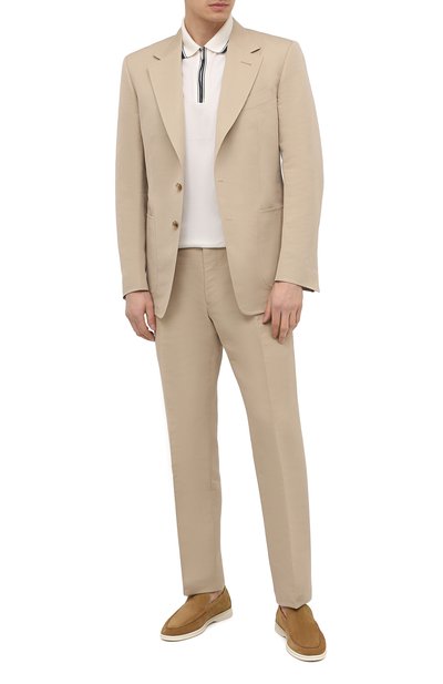 Замшевые лоферы summer walk LORO PIANA, арт. FAE8124, фото 2