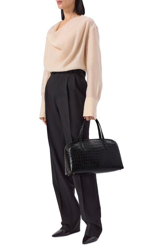 Сумка Day medium TOTEME 254-WAL0110-LE0076 Чёрный  254-WAL0110-LE0076 Фото 7