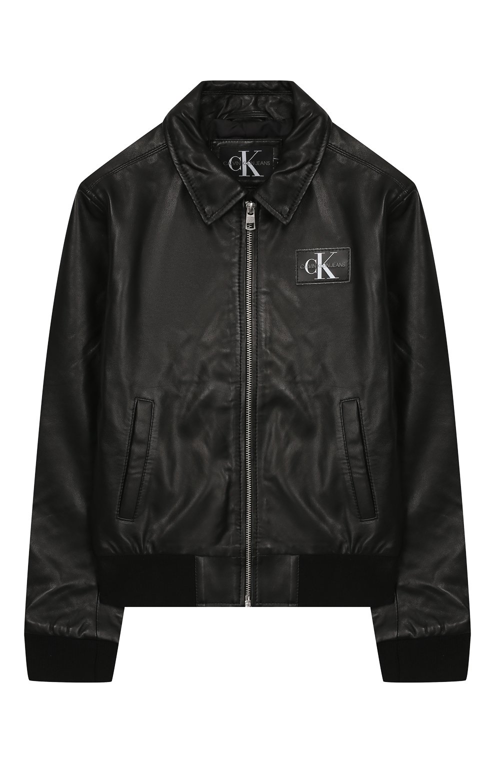 Куртка CALVIN KLEIN JEANS черного цвета по цене 23600 руб., арт. IG0IG00203, фото 1 Куртка CALVIN KLEIN JEANS, арт. IG0IG00203, фото 1