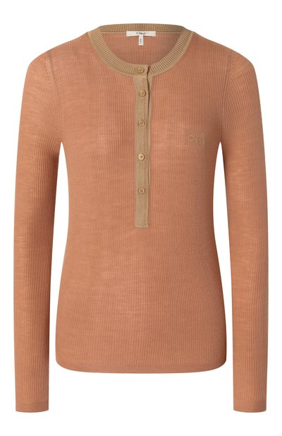 Женский пуловер из шерсти и кашемира CHLOÉ, арт. CH24WMP51667