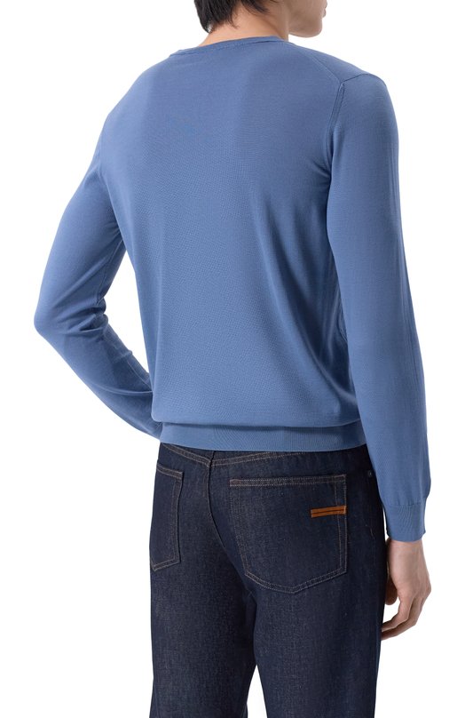 Шерстяной джемпер MVST M0-M25.1MM.K404/44-60 Синий  M0-M25.1MM.K404/44-60 Фото 4