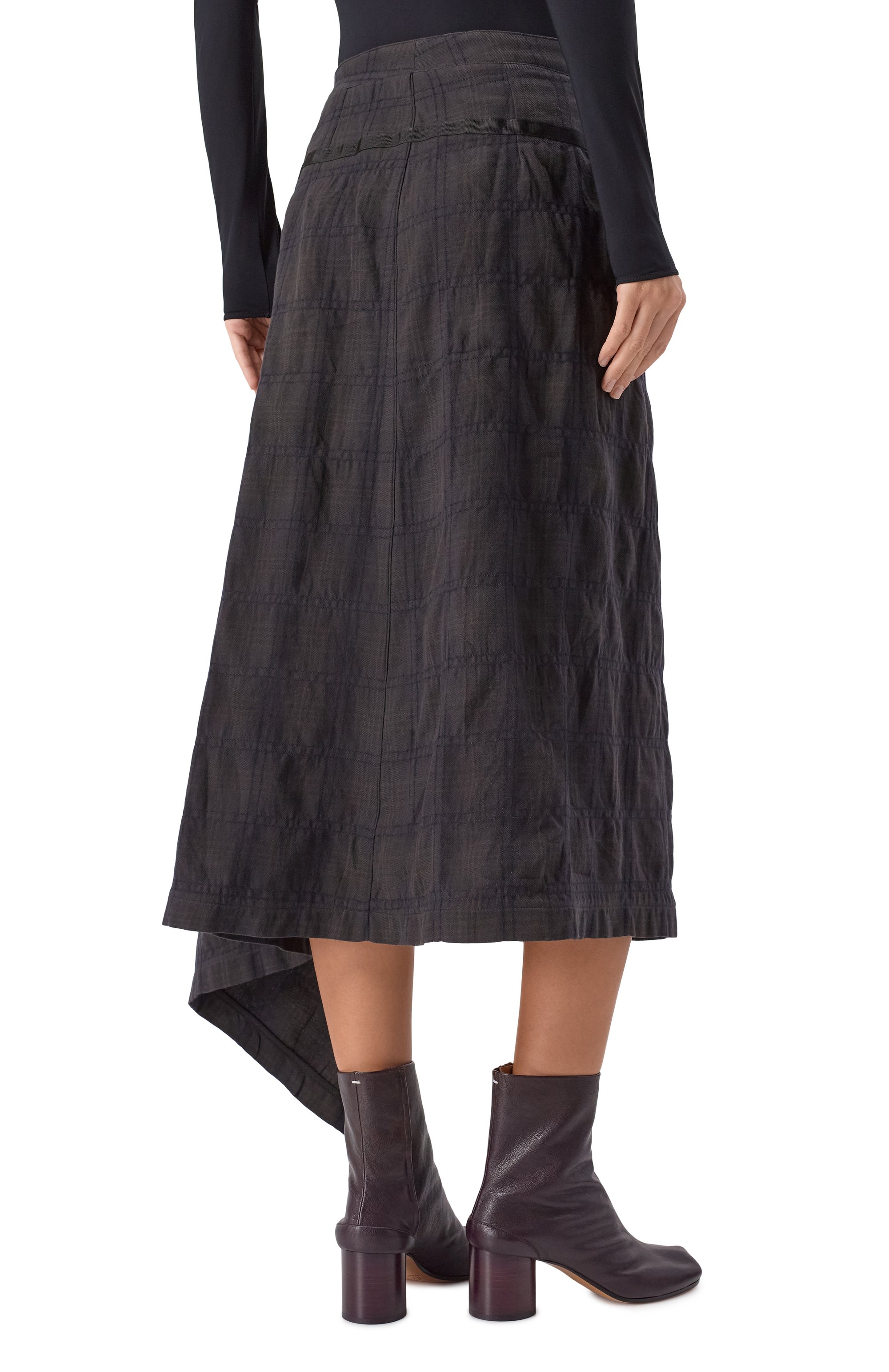 Юбка из шерсти и хлопка ANDREA YA'AQOV, арт. 25WT0K28/C0TT0N W00L, фото 4