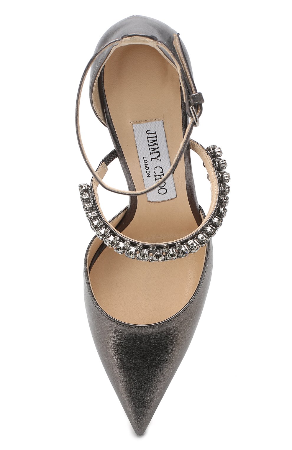 Кожаные туфли bobbie 100 JIMMY CHOO, арт. B0BBIE 100/MNA, фото 5