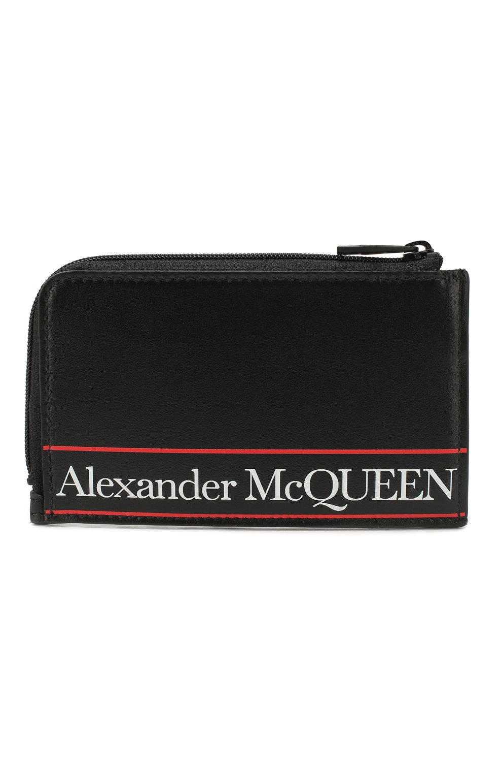 Кожаный футляр для кредитных карт ALEXANDER MCQUEEN, арт. 600390/1SJ2B, фото 1