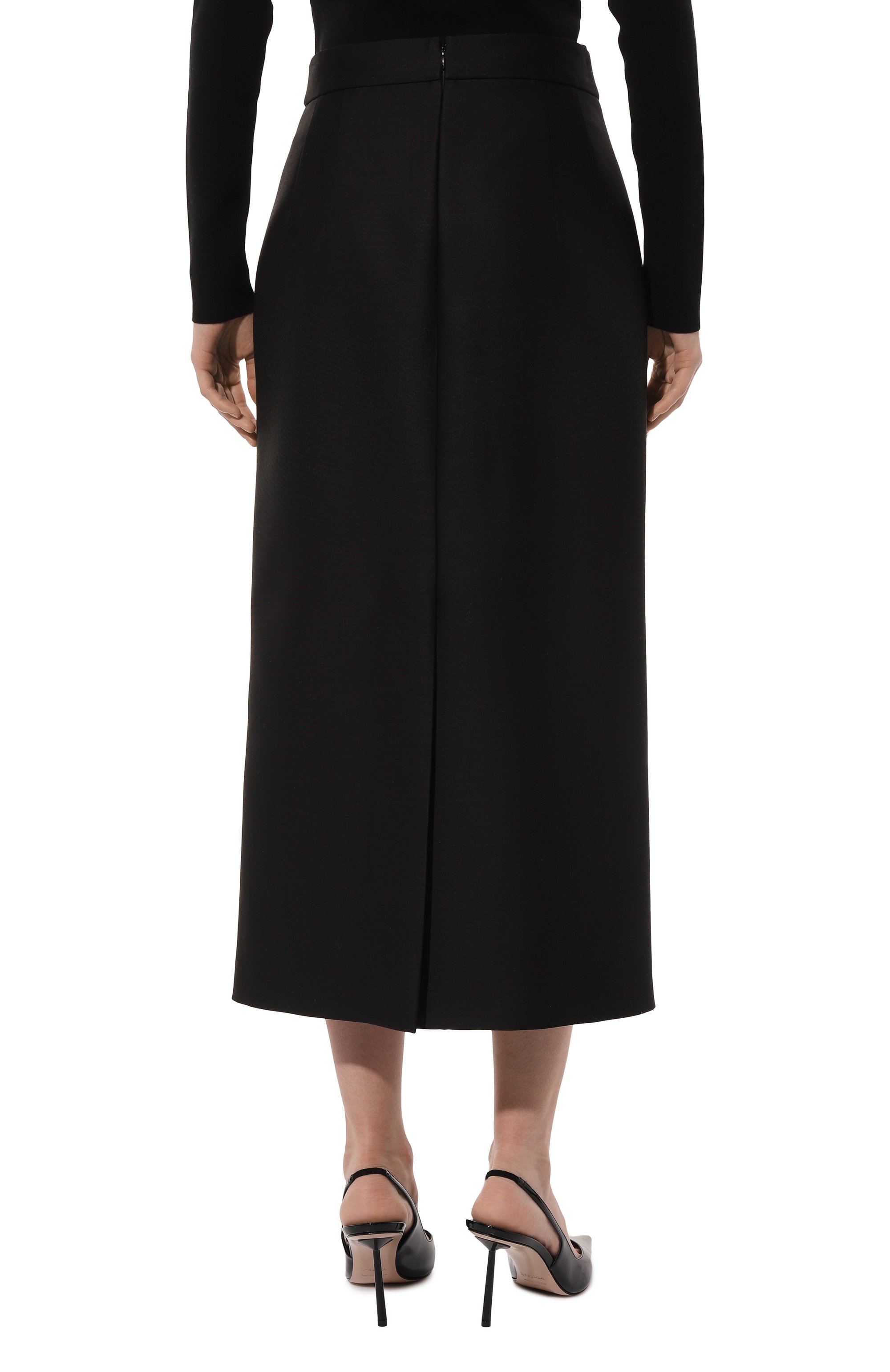 Шерстяная юбка VIKA GAZINSKAYA, арт. SS25-18211, фото 4