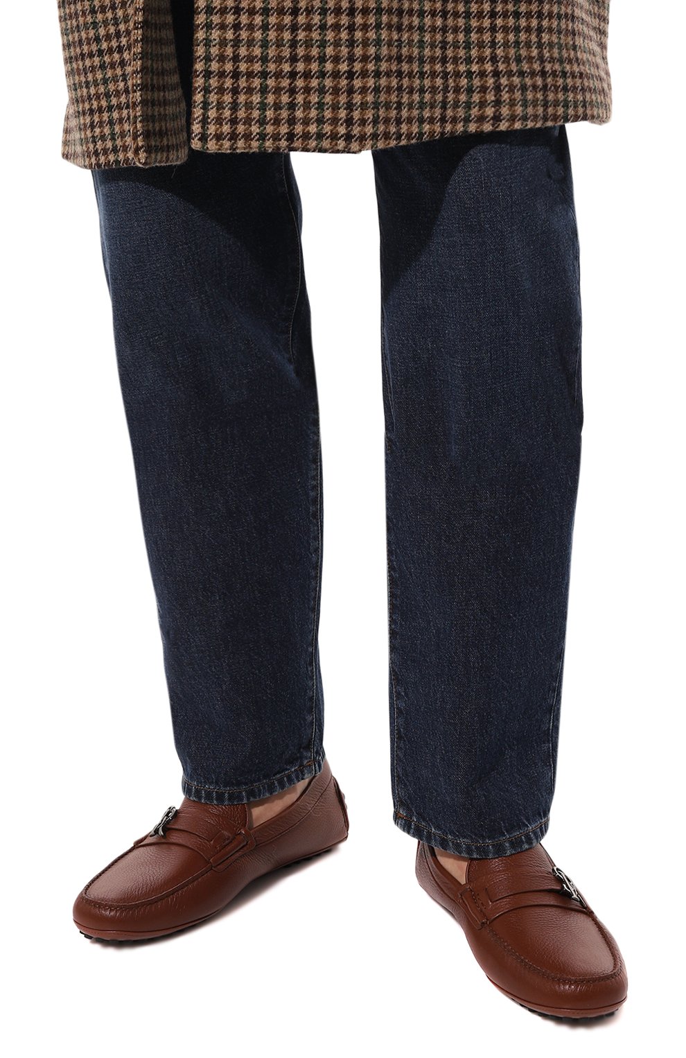 Кожаные мокасины STEFANO RICCI коричневого цвета по цене 107000 руб., арт. UC25_G1126/SKVN, фото 3 Кожаные мокасины STEFANO RICCI, арт. UC25_G1126/SKVN, фото 3