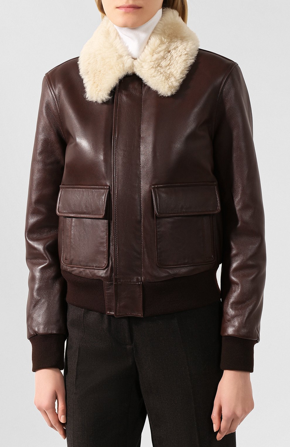 Кожаная куртка POLO RALPH LAUREN, арт. 211765296, фото 3