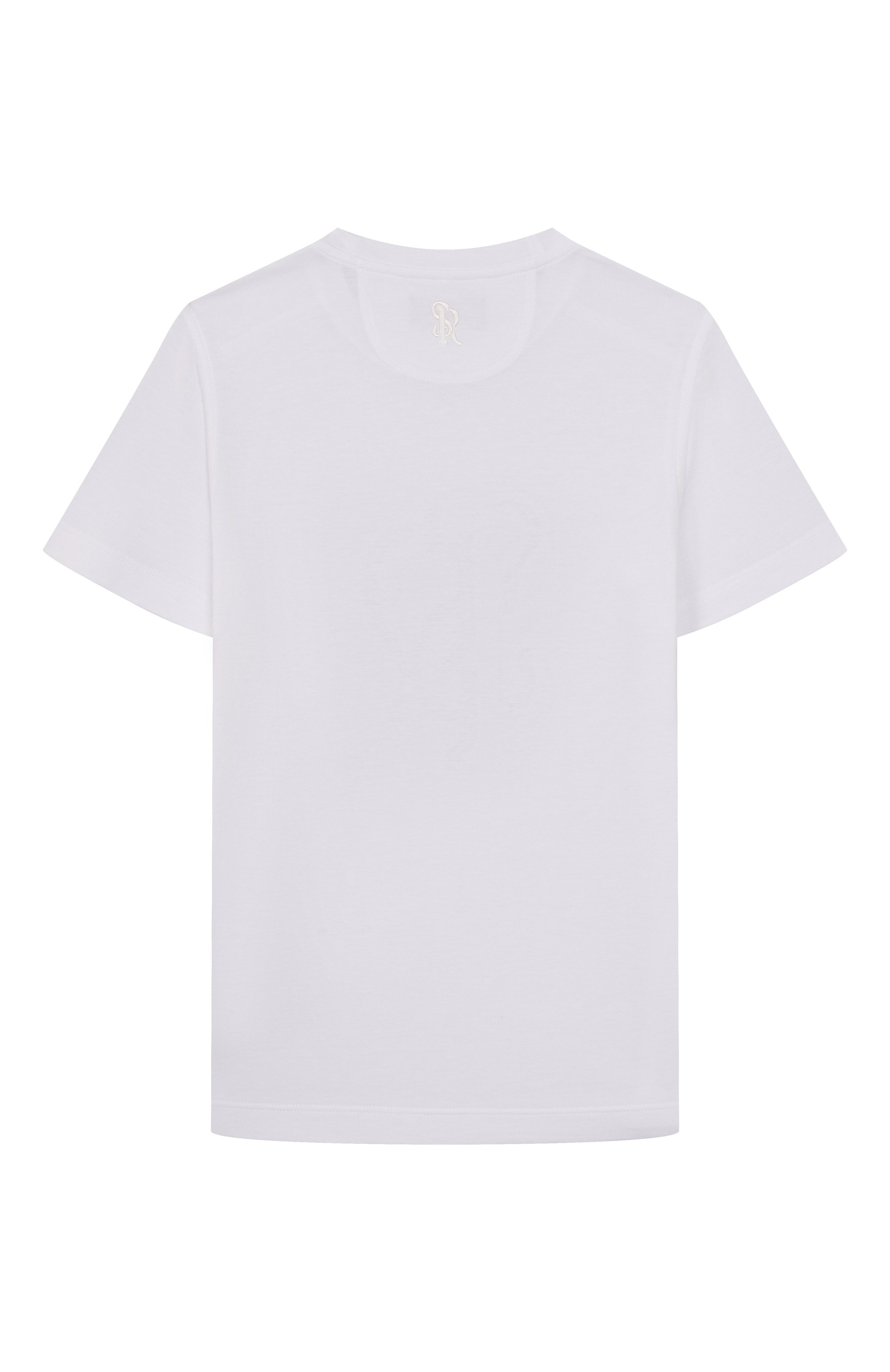 Футболка STEFANO RICCI JUNIOR белого цвета по цене 39950 руб., арт. YNH5301420/803, фото 2 Футболка STEFANO RICCI JUNIOR, арт. YNH5301420/803, фото 2