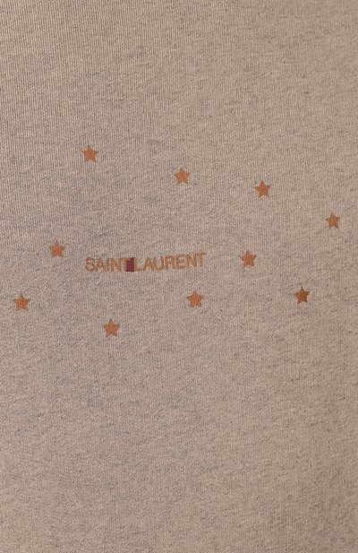 Хлопковое худи SAINT LAURENT, арт. 577092/YBJI2, фото 5
