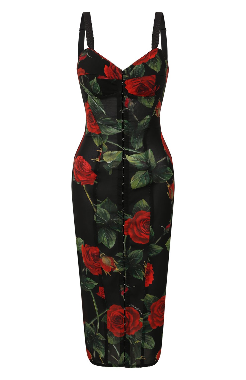 Платье DOLCE & GABBANA черного цвета по цене 264500 руб., арт. F6R30T/FSSF1, фото 1 Платье DOLCE & GABBANA, арт. F6R30T/FSSF1, фото 1