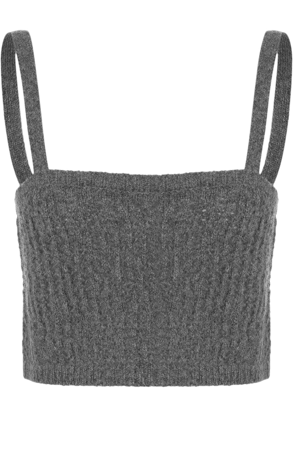 Шерстяной кроп-топ на тонких бретельках ISA ARFEN, арт. KN32 AW17 C0SY CL0CHARD W00L, фото 1