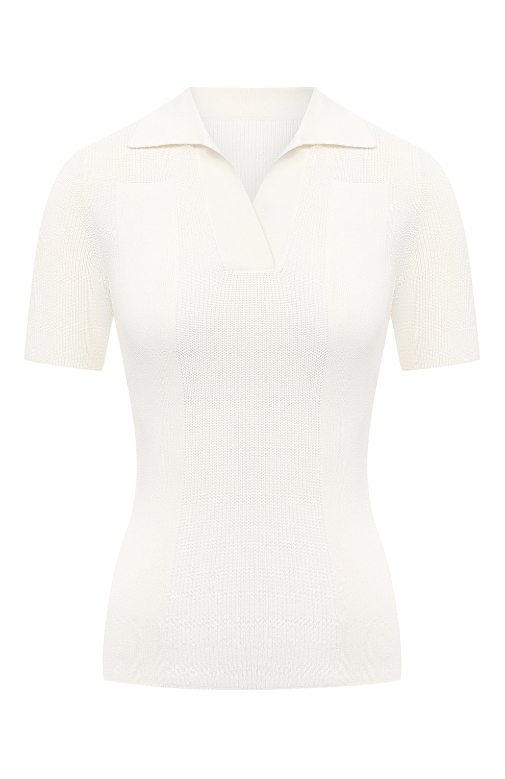 Пуловер из вискозы JACQUEMUS белого цвета по цене 29950 руб., арт. 203KN59/202010, фото 1 Пуловер из вискозы JACQUEMUS, арт. 203KN59/202010, фото 1