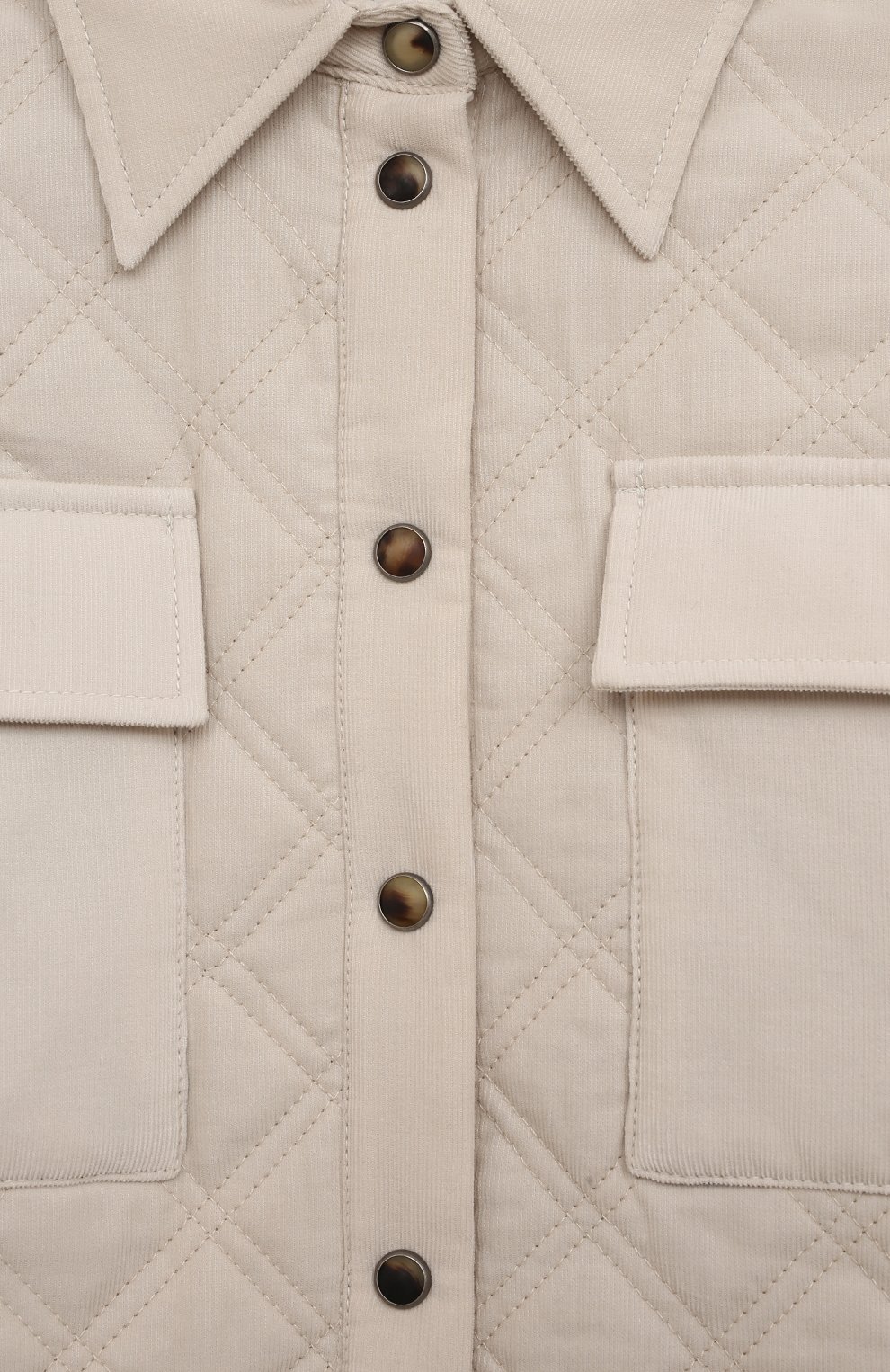 Вельветовая куртка BRUNELLO CUCINELLI кремового цвета по цене 45150 руб., арт. BL636C850A, фото 3 Вельветовая куртка BRUNELLO CUCINELLI, арт. BL636C850A, фото 3