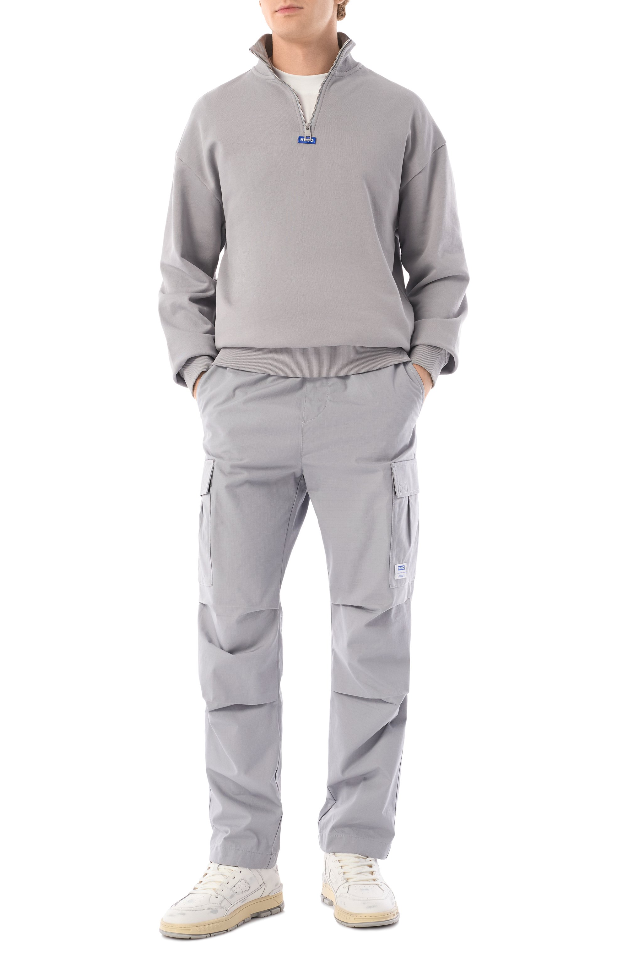 Хлопковый анорак HUGO BLUE, арт. 50522367, фото 2