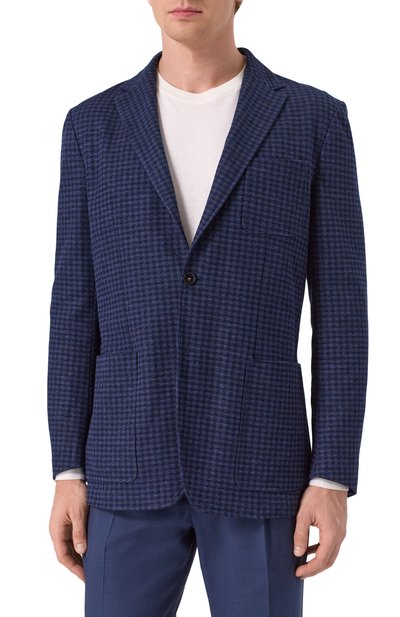 Пиджак изо льна и хлопка CANALI, арт. J0147/JJ02973, фото 5