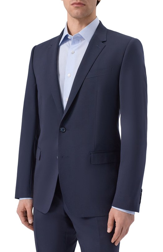 Шерстяной костюм Dolce & Gabbana GK0EMT/GF874 Синий  GK0EMT/GF874 Фото 2