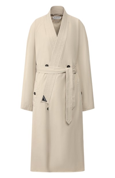 Женский хлопковый плащ BALENCIAGA, арт. 582846/TBP01
