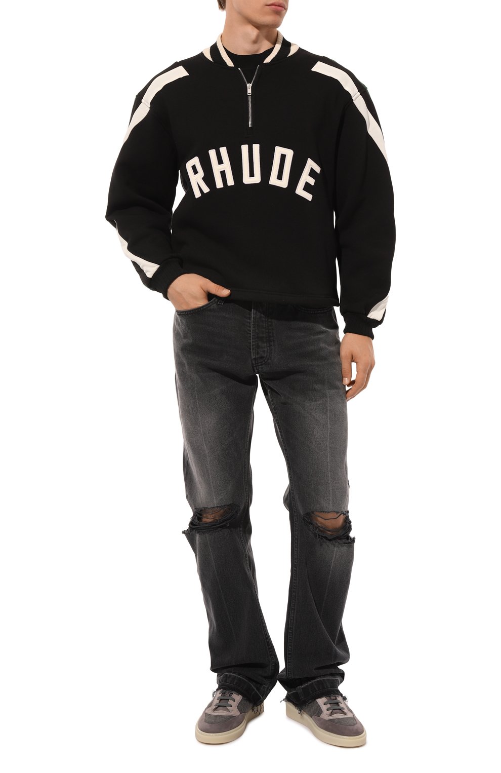 Хлопковый свитшот RHUDE, арт. RHPF24ST03320, фото 2