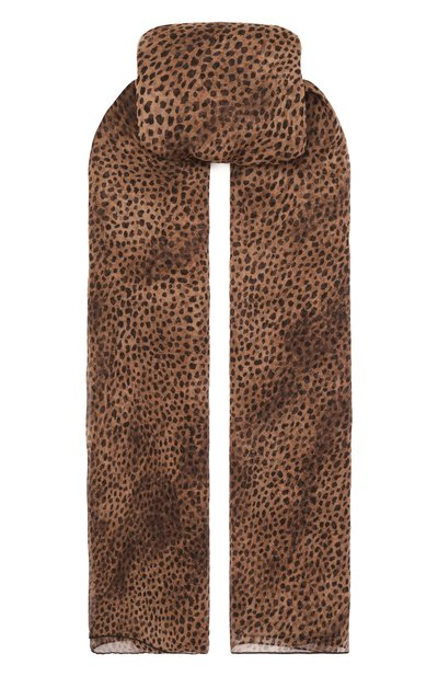 Женский шелковый палантин SAINT LAURENT, арт. 863545/3Y035